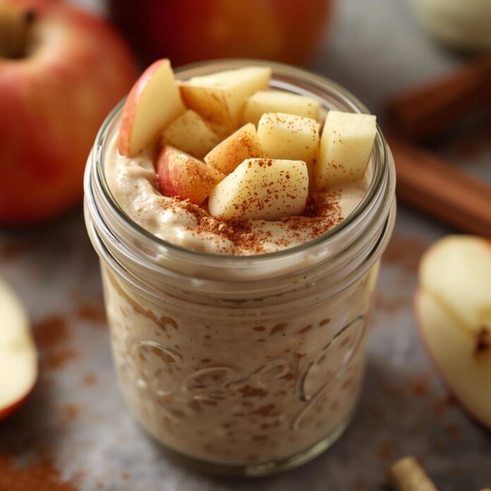 Apple Cinnamon Overnight Oats