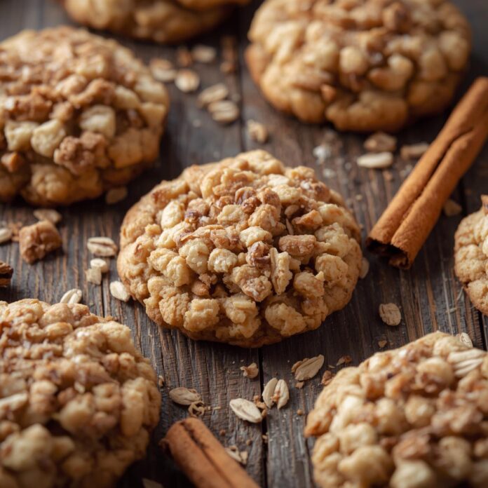 Apple Crisp Cookies