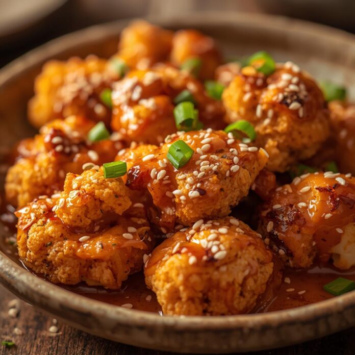 Baked Bang Bang Cauliflower