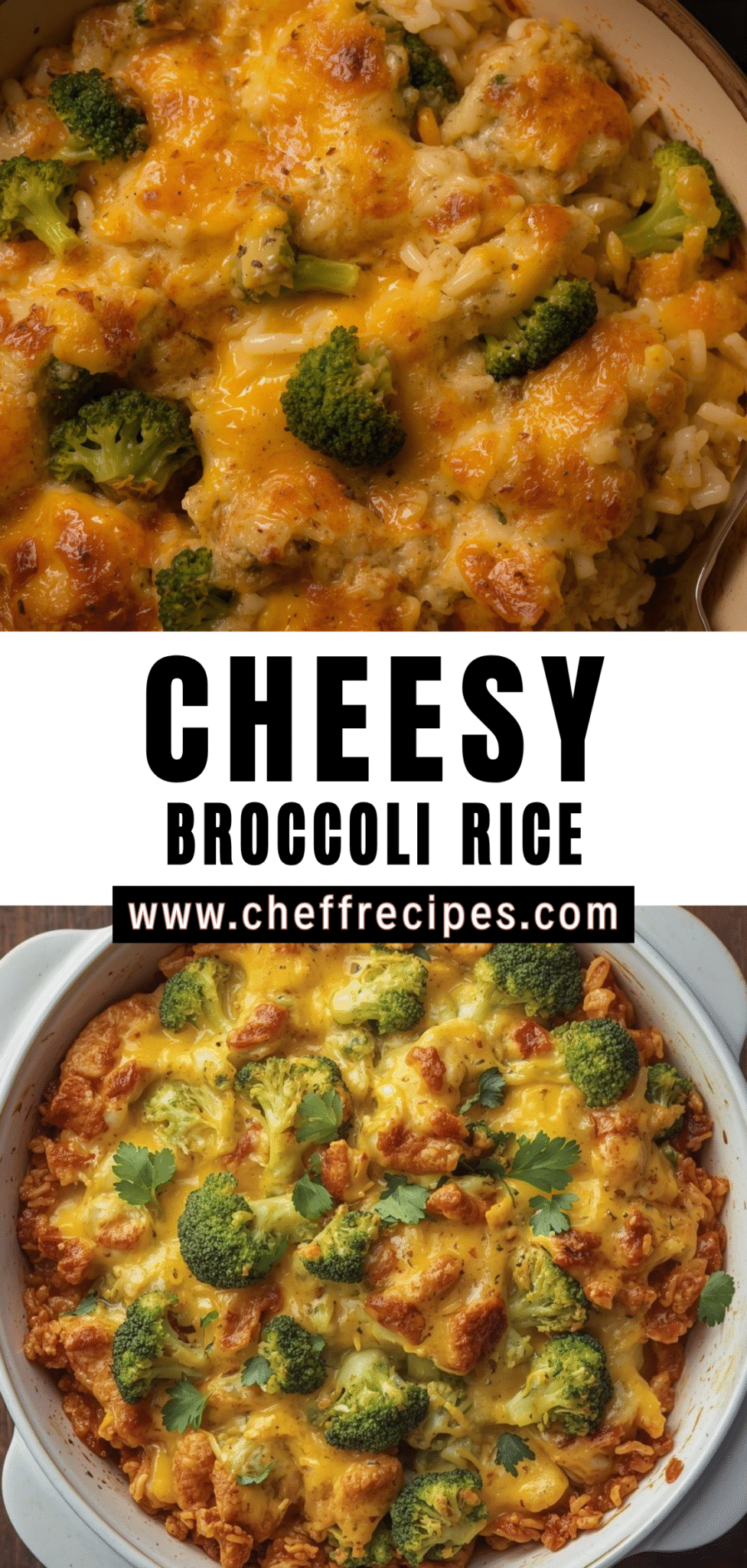 Cheesy Broccoli Rice | Cheff Recipes