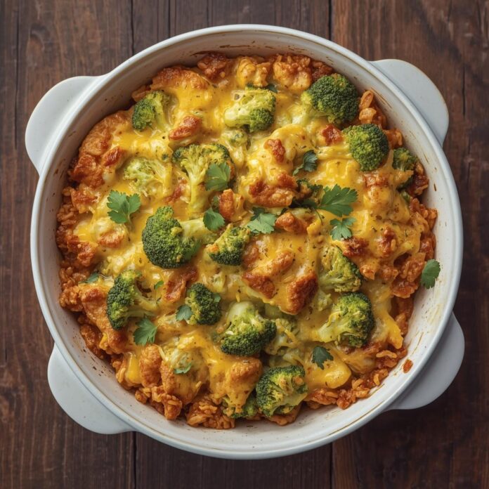 Cheesy Broccoli Rice