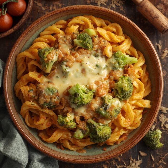 Cheesy and Creamy Broccoli Pasta