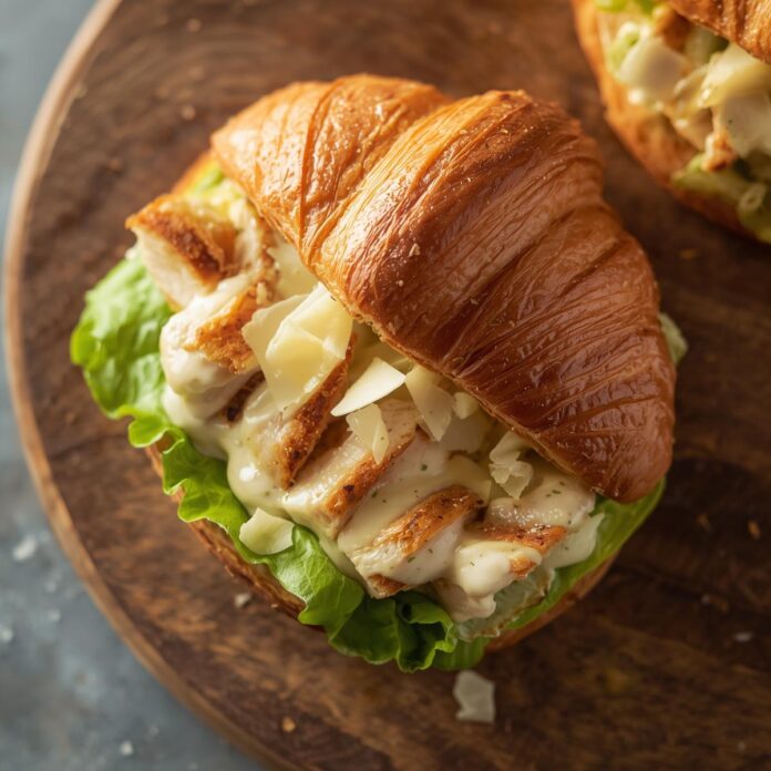 Chicken Caesar Croissant