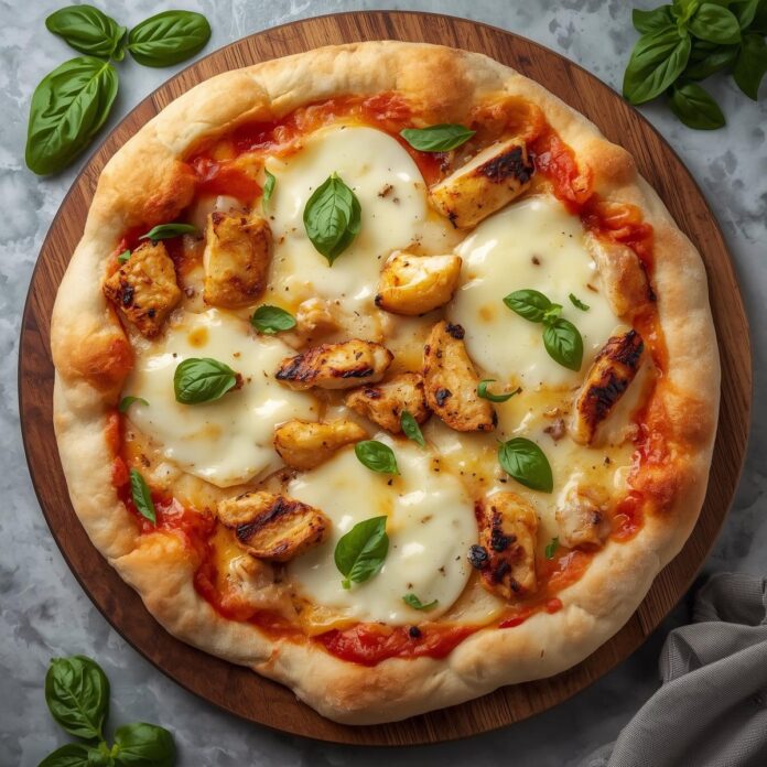 Chicken Mozzarella Flatbread