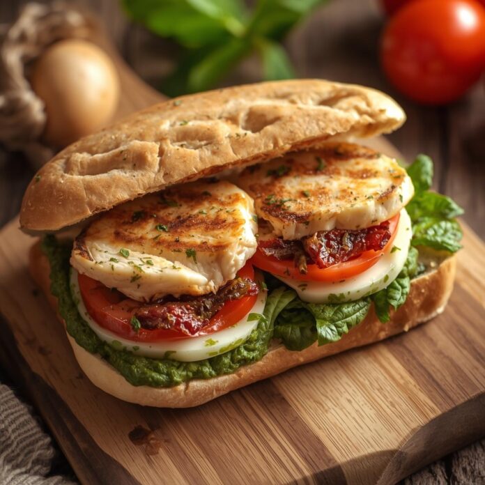 Chicken Pesto Sandwiches