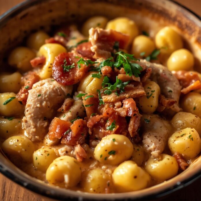 Chicken and Bacon Gnocchi