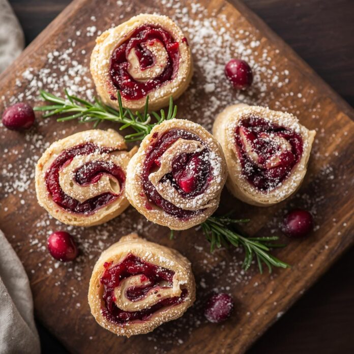 Christmas Cranberry Roll Ups