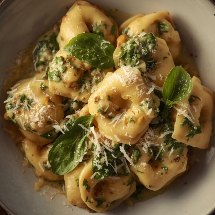 Creamy Spinach Tortellini