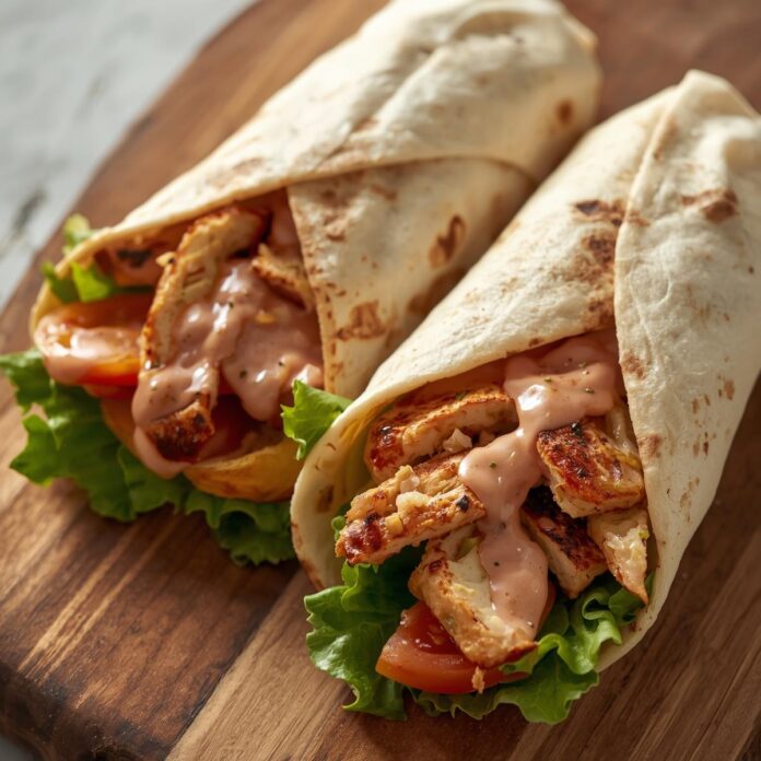 Grilled Chicken Wraps