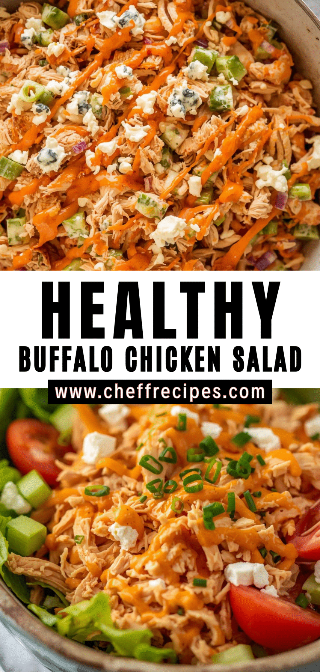Healthy Buffalo Chicken Salad | Cheff Recipes