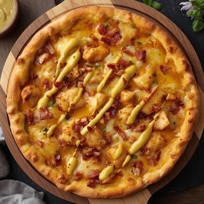 Honey Mustard Chicken and Bacon Pizza Recipe