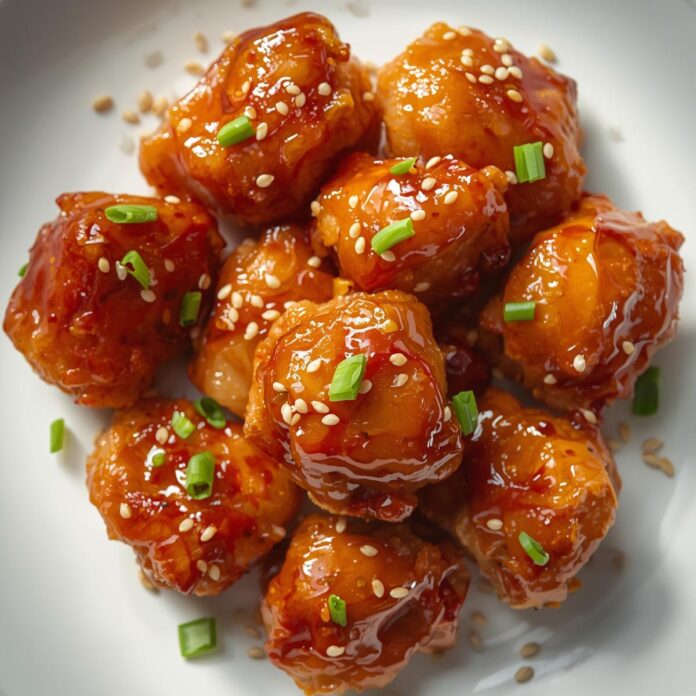 Honey Orange Chicken Bites