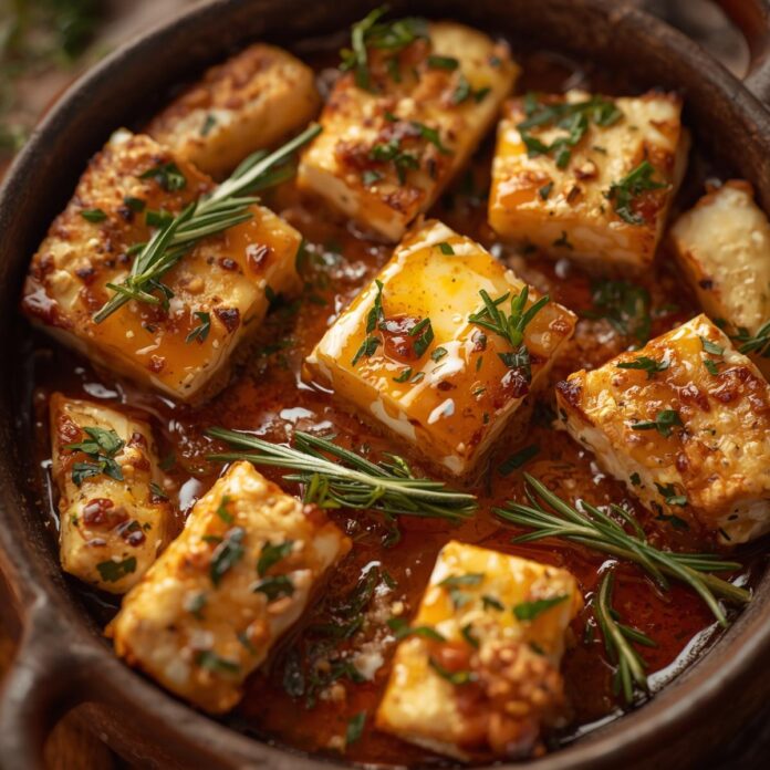 Hot Honey Baked Feta