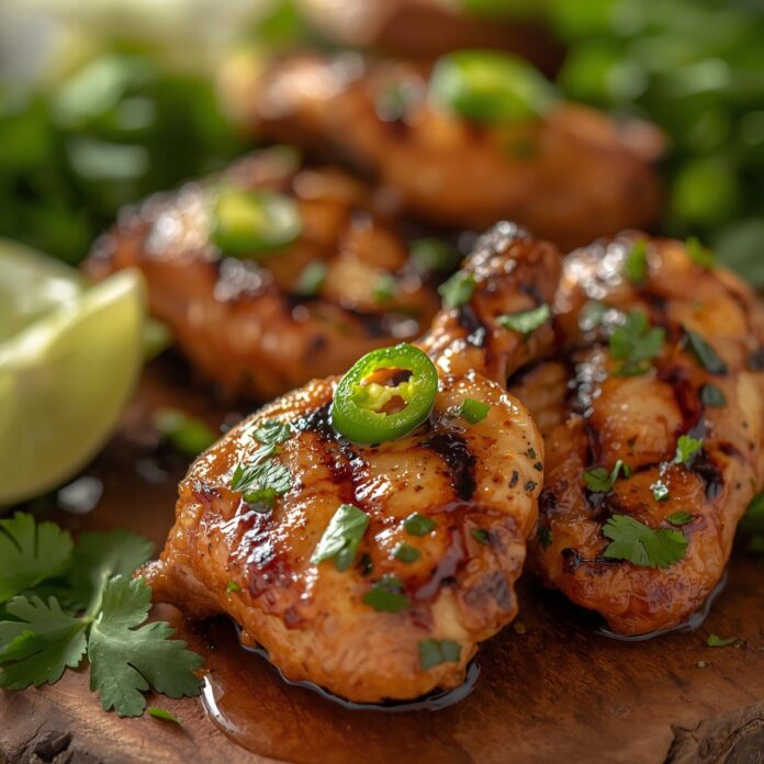 Jalapeno Cilantro Lime Grilled Chicken