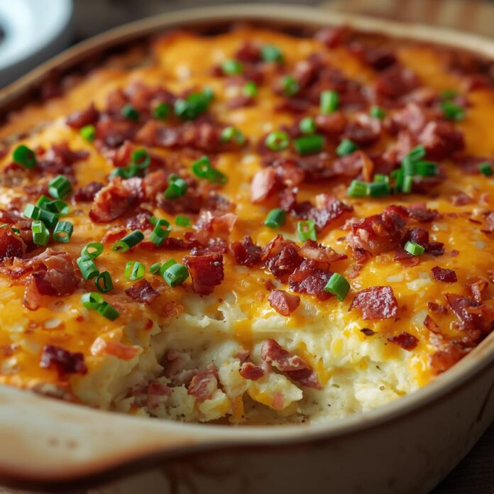 Loaded Baked Potato Casserole