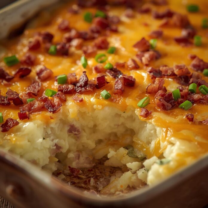 Loaded Mashed Potato Casserole