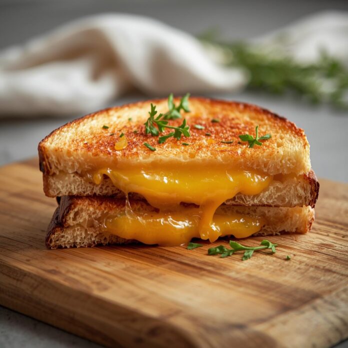 Marinated Grilled Cheese