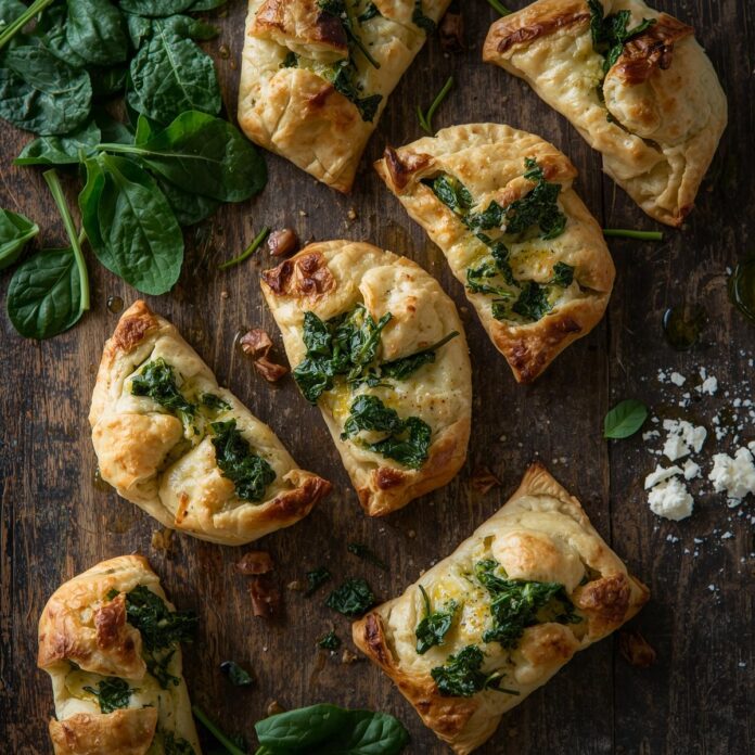 Mediterranean Spinach Stuffed Pastry