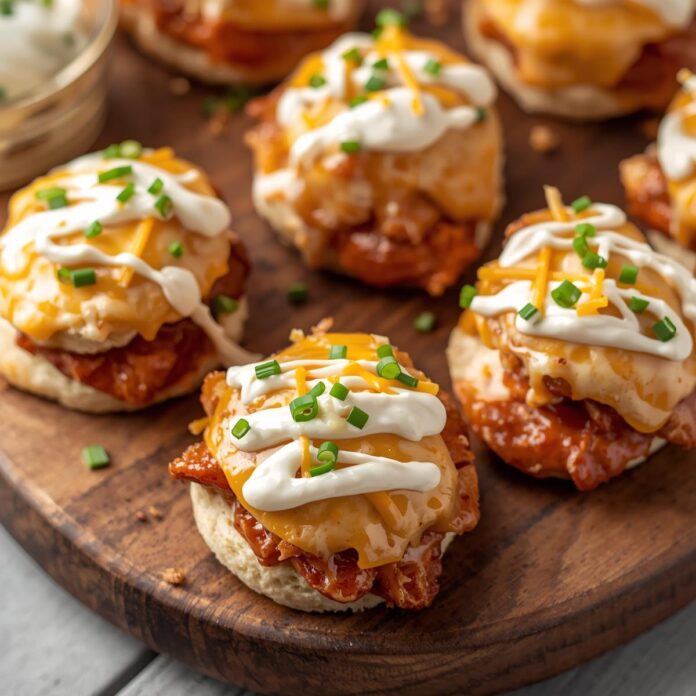 Mini BBQ Ranch Biscuit Melts Recipe