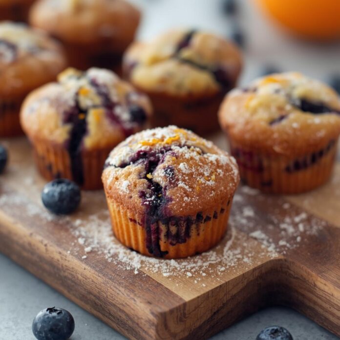 Mini Blueberry and Orange Muffins
