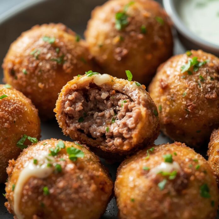 Parmesan Beef Bombs Recipe