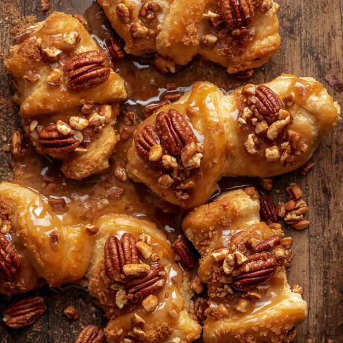 Pecan Pie Crescent Rolls