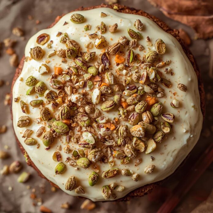 Pistachio Carrot Cake Recipe