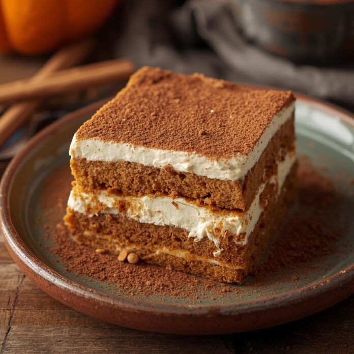 Pumpkin Spice Tiramisu