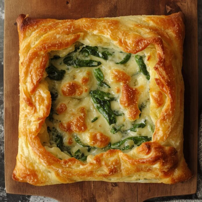 Spinach Feta Puff Pastry