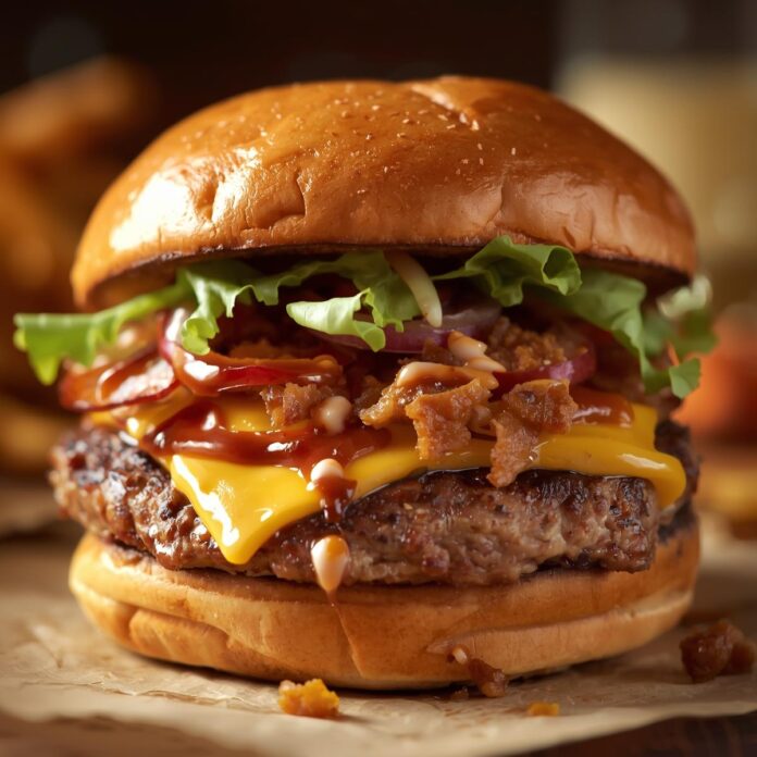 BBQ Ranch Turkey Smash Burger