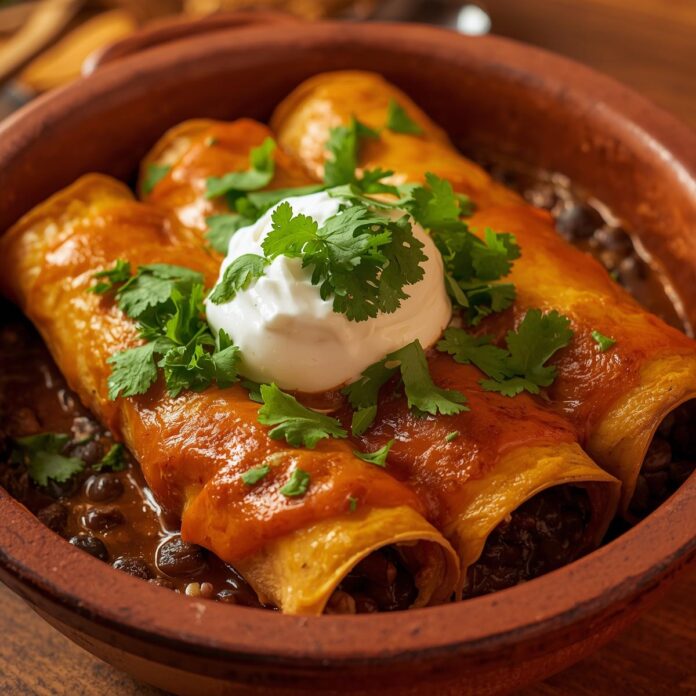 Black Bean Enchiladas