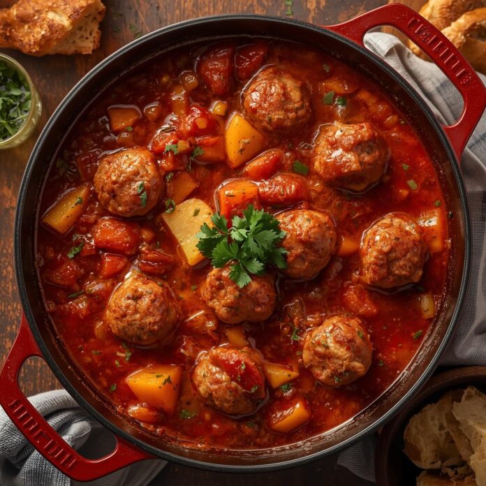 Cajun Meatball Stew