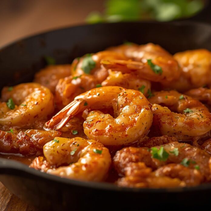 Cajun Shrimp with Garlic Butter Sauce