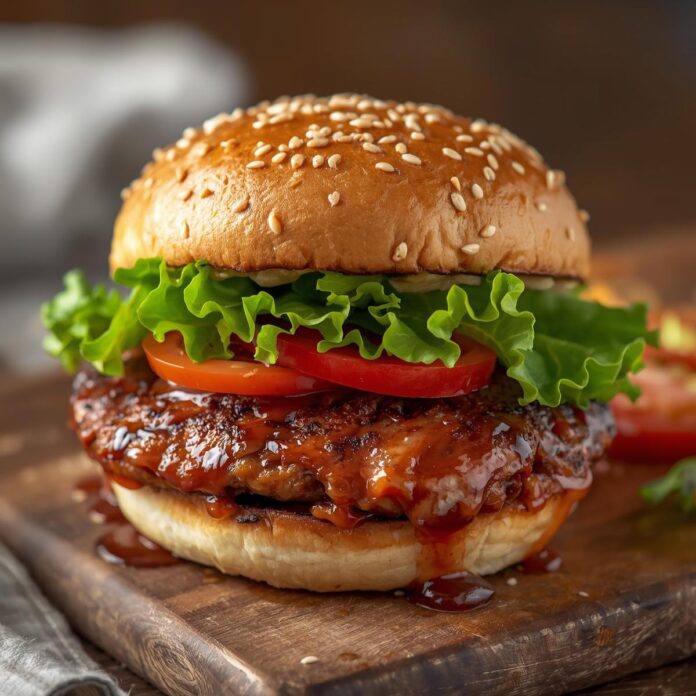 Chicken Teriyaki Burgers