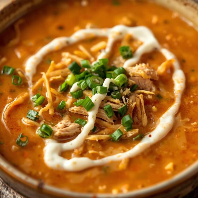 Creamy Buffalo Chicken Soup