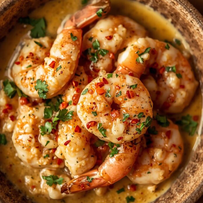 Creamy Tuscan Garlic Shrimp