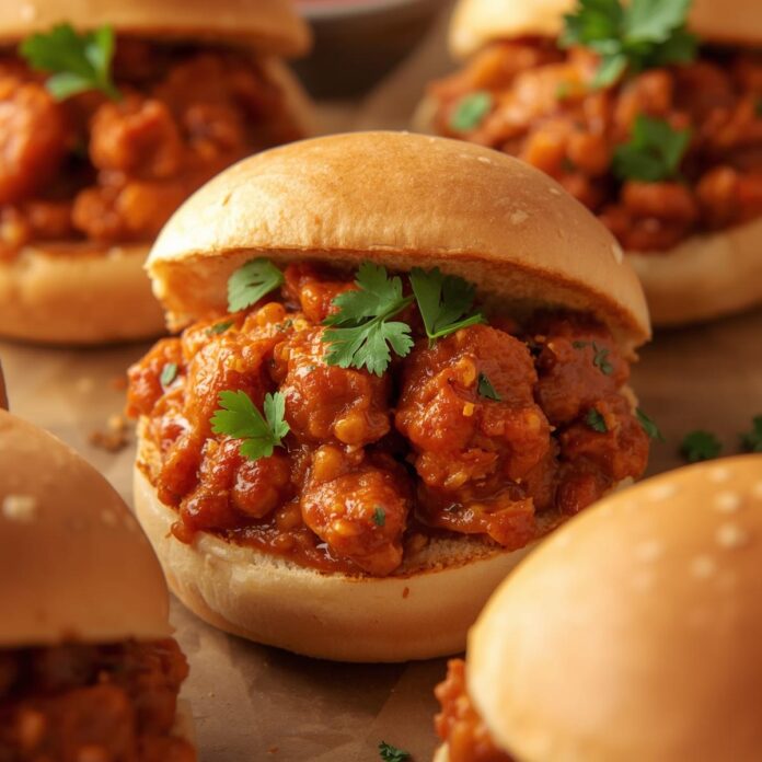 Easy Cajun Chicken Sloppy Joes