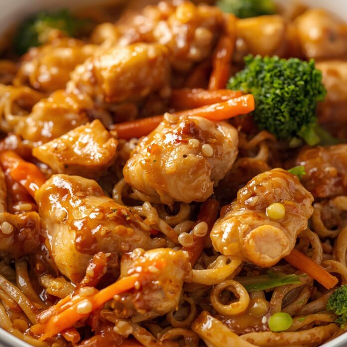 Easy Chicken Lo Mein