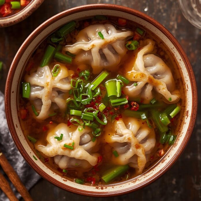 Easy Potsticker Soup