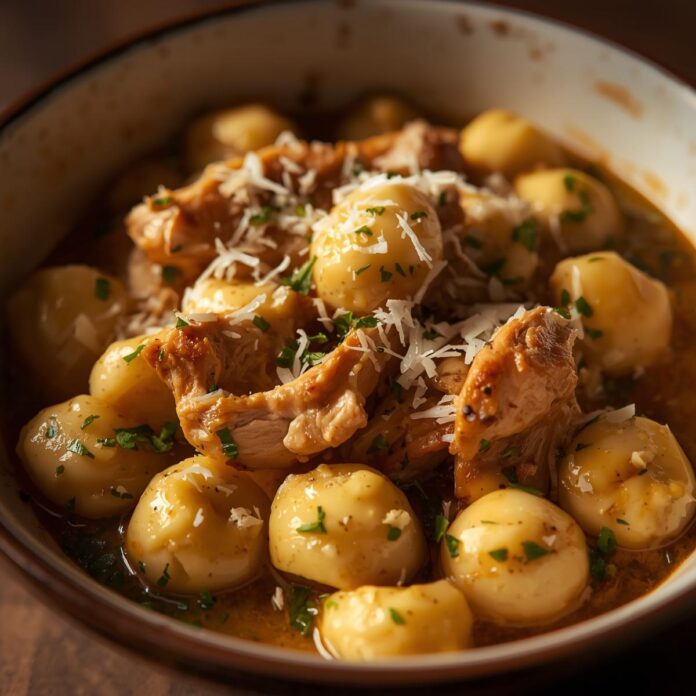 Easy Rotisserie Chicken Gnocchi