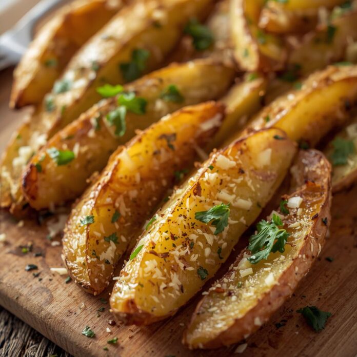 Garlic Parmesan Roasted Potatoes