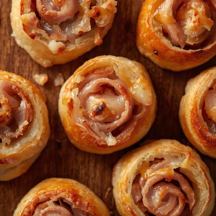 Ham and Cheese Pinwheels