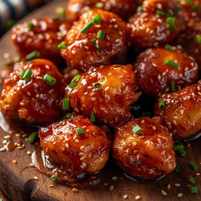 Honey Garlic Chicken Bites