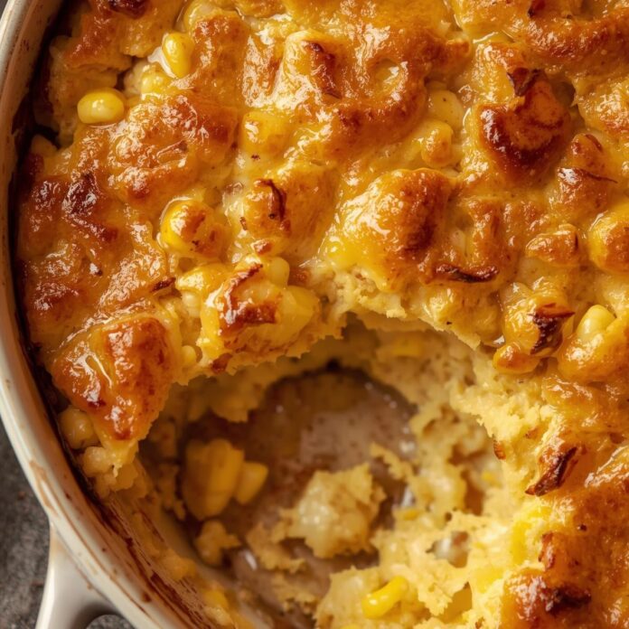 Honey Glazed Corn Casserole