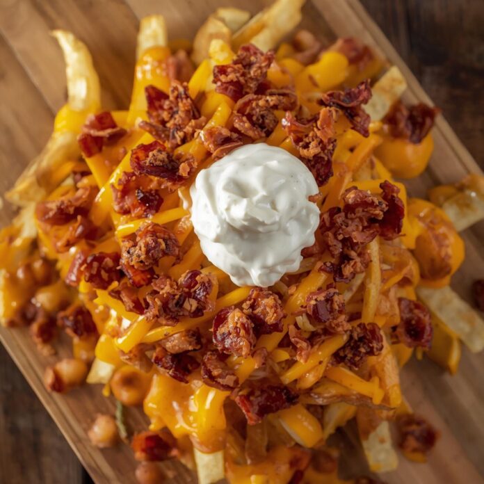 Loaded Fries with Bacon