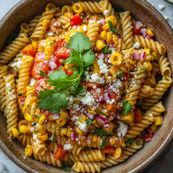 Mexican Street Corn Pasta Salad