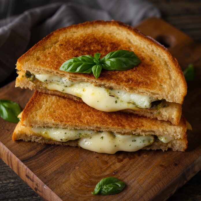 Pesto Grilled Cheese