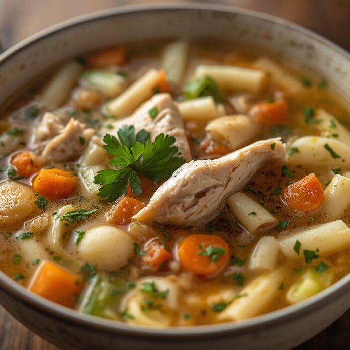 Sicilian Chicken Soup