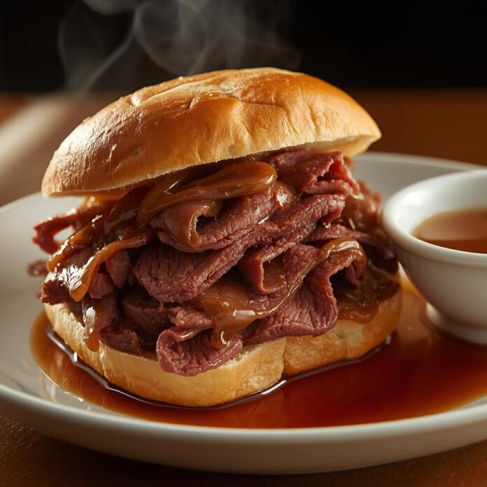 Slow Cooker French Dip