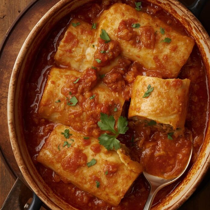 Stuffed Cabbage Roll Casserole